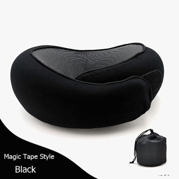 Travel Neck Pillow Non-Deformed Airplane Pillow Travel Neck Cushion Durable U-Shaped Travel Memory Cotton Nap Neck Pillow - Image 5