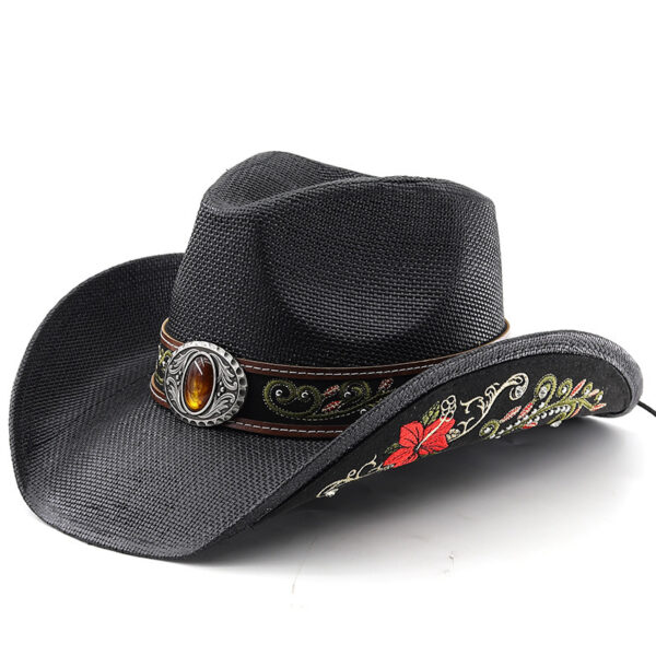 Cowboy Hat Tibet Tourism Photo Beach Sun-proof - Image 3