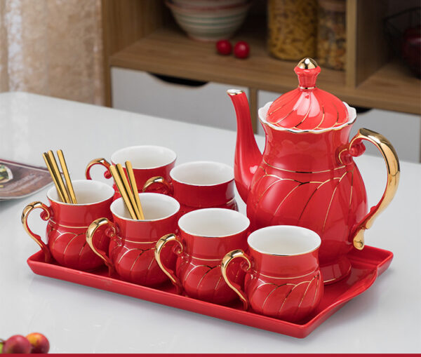 Wedding Drinking Glass Set Living Room Festive - Image 4