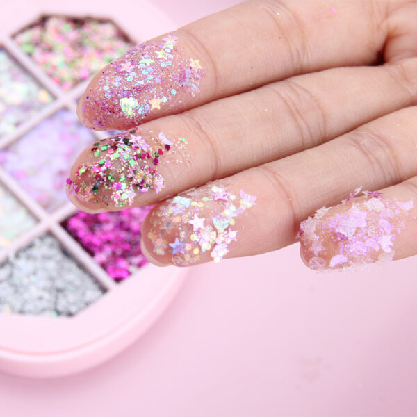 Face Jewels Eyeshadow Shimmer Pigment Body Face Eye Glitter Sequin Gel Cream Eye Shiny Skin Face Festival Cosmetic Glitter - Image 4