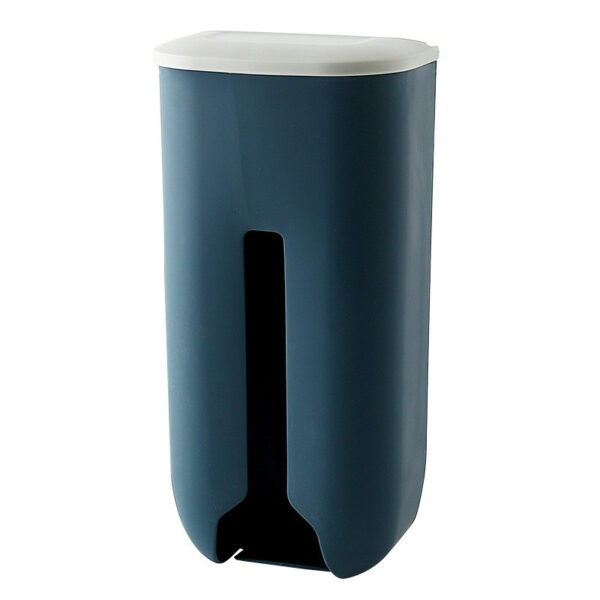 Wall-mounted Removable Kitchen Large-capacity Non-perforated Non-marking Plastic Bag Storage Box - Image 2