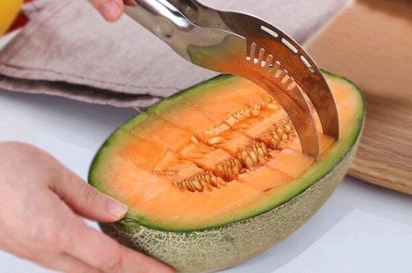 Stainless Steel Cutter For Watermelon Hami Melon Pitaya Pawpaw - Image 4