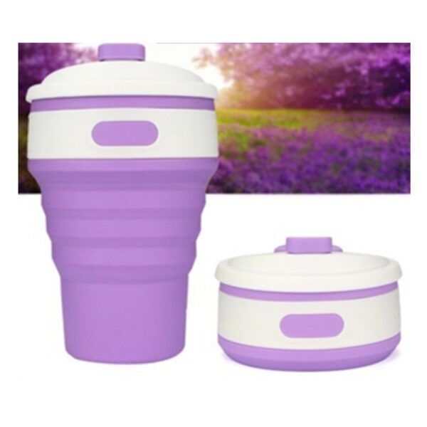 Coffee Mugs Travel Collapsible Silicone Cup Folding Water Cups BPA FREE Food Grade Drinking Ware Mug Tea Coffee Cups - Image 2