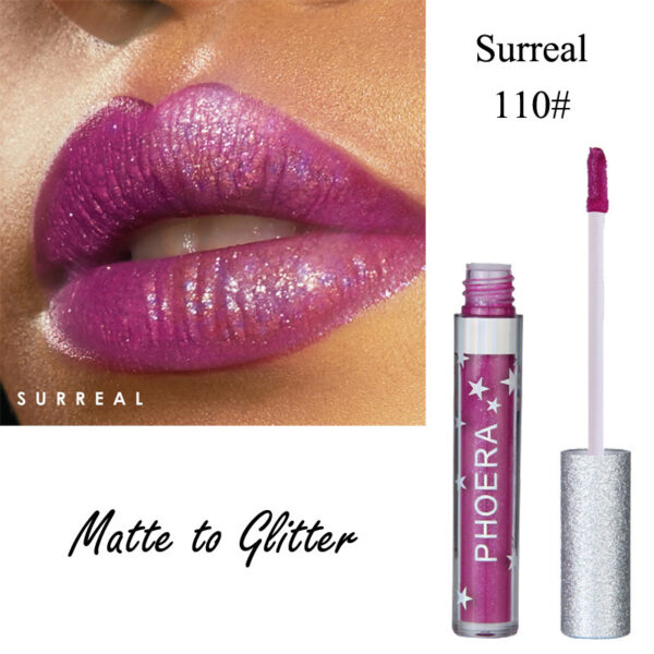 Moisturizing Candy Color Lip Gloss Waterproof Glitter Liquid Lipstick Long Lasting Makeup Lipstick - Image 8