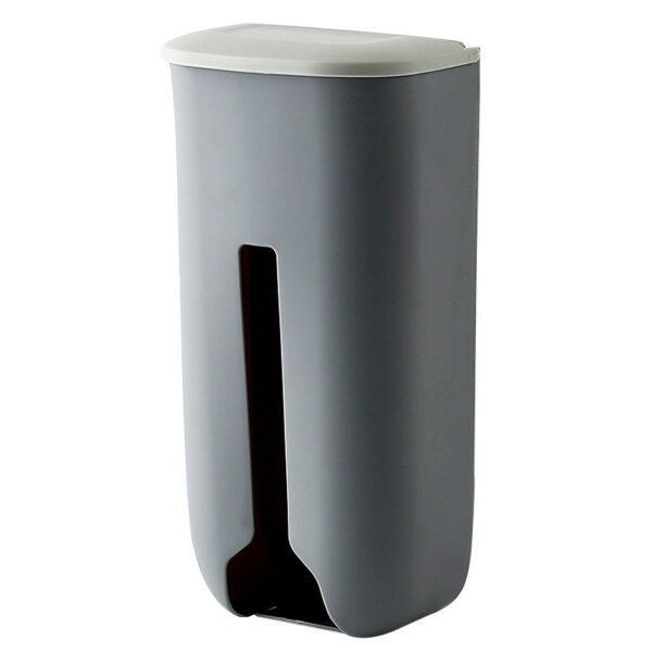 Wall-mounted Removable Kitchen Large-capacity Non-perforated Non-marking Plastic Bag Storage Box - Image 6