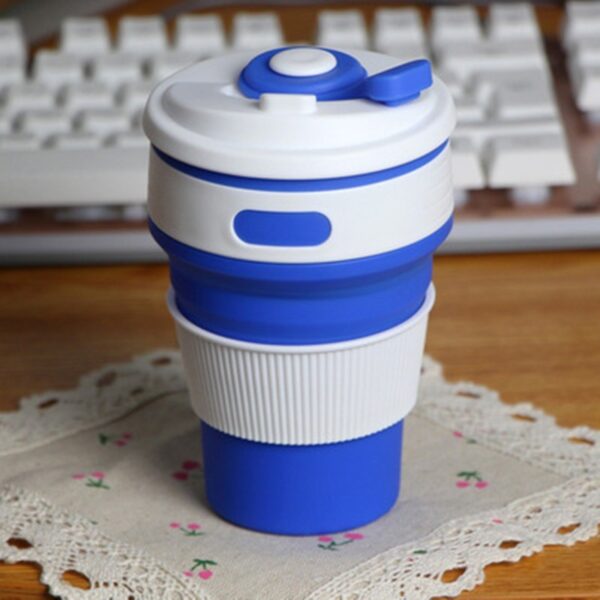 Coffee Mugs Travel Collapsible Silicone Cup Folding Water Cups BPA FREE Food Grade Drinking Ware Mug Tea Coffee Cups - Image 8