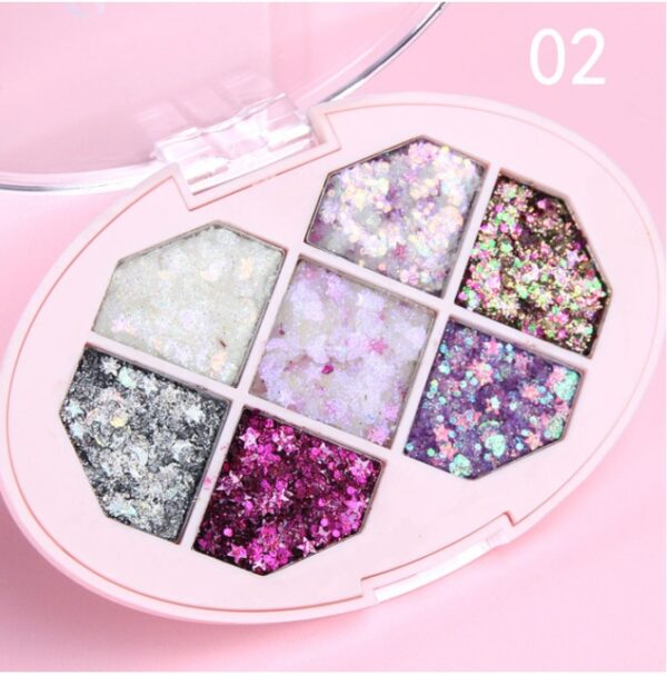 Face Jewels Eyeshadow Shimmer Pigment Body Face Eye Glitter Sequin Gel Cream Eye Shiny Skin Face Festival Cosmetic Glitter - Image 5