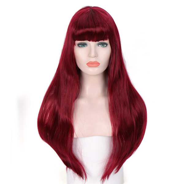 Ladies Fashion Anime Straight Hair Headgear - Image 6