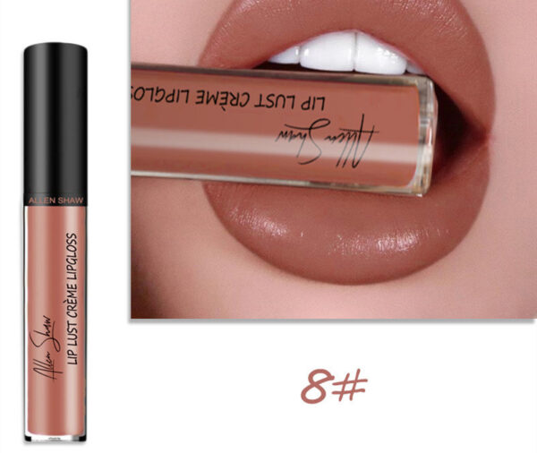 Silky Cream Texture Lip Gloss Aliexpress Shopee Cross-Border Exclusive Lip Glaze Lip Gloss Lipstick - Image 8