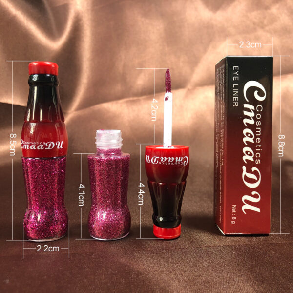 Color Eyeliner Glitter Pencil Women Party Smoky Sexy Eyes Liner Diamond Shining Glitter Eyeliner Makeup Cosmetics Beauty - Image 4