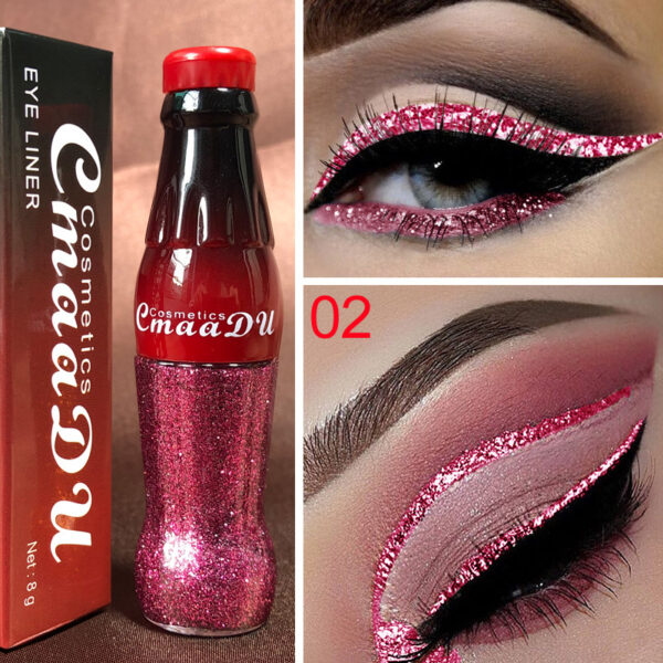 Color Eyeliner Glitter Pencil Women Party Smoky Sexy Eyes Liner Diamond Shining Glitter Eyeliner Makeup Cosmetics Beauty - Image 10
