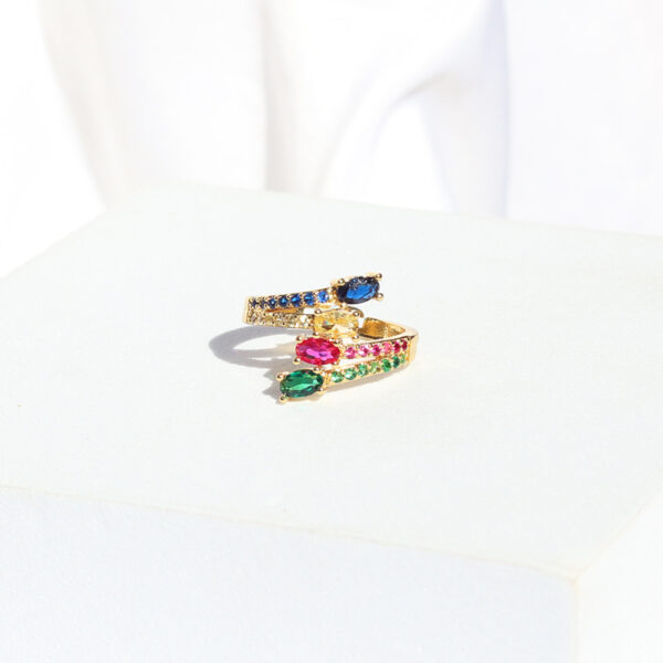 Retro Easy Matching Stylish Adjustable Ring - Image 7