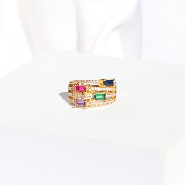 Retro Easy Matching Stylish Adjustable Ring - Image 9