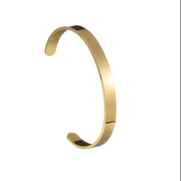 C- Shaped Bracelet Vacuum Plating Does Not Fade - Image 7