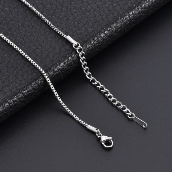 Gold-plated Non-fading Titanium Steel Personality Ins Style Box Chain - Image 2