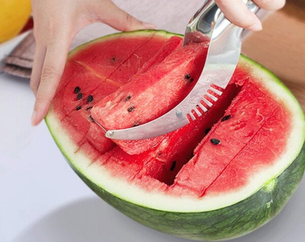 Stainless Steel Cutter For Watermelon Hami Melon Pitaya Pawpaw - Image 6