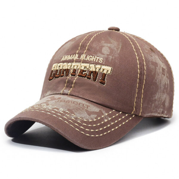 Retro Washed Baseball Cap For Men And Women Couple - Image 3