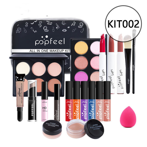 Makeup Cosmetics Set Beginner Combination Concealer Eyeliner Eyebrow Pencil - Image 2