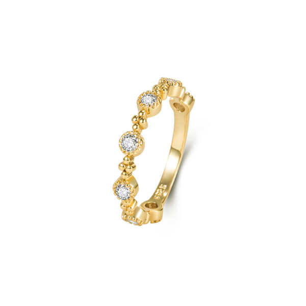 Special-interest Design Diamond-studded Ring - Image 5
