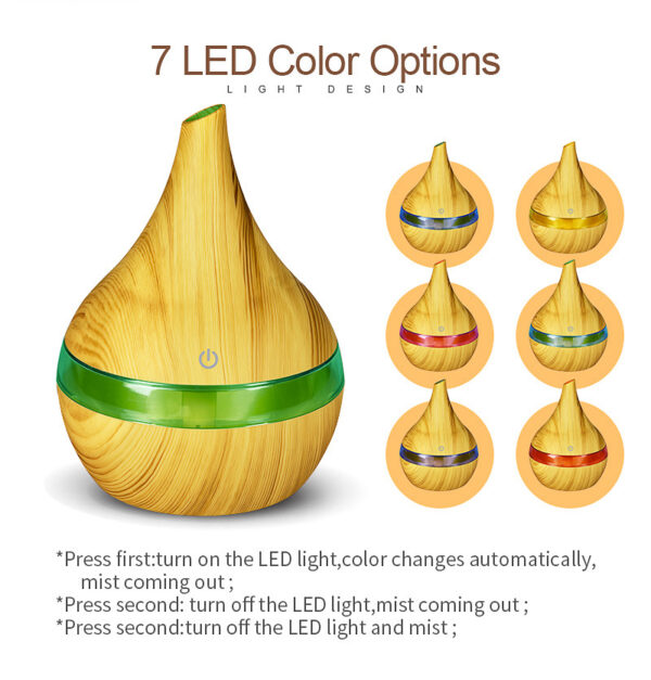 LED Essential Oil Diffuser - Image 7