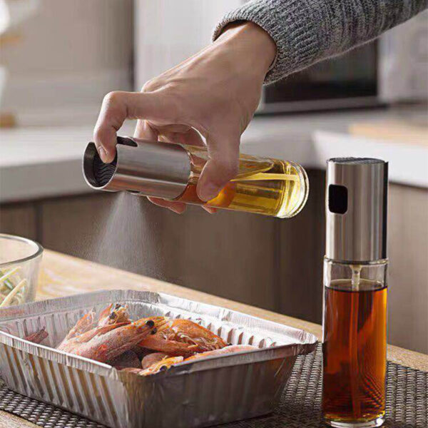 glass oil vinegar spray bottle - Image 3
