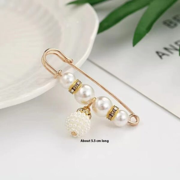 Fixed Waist Women's Pants Brooch Accessory - Image 5