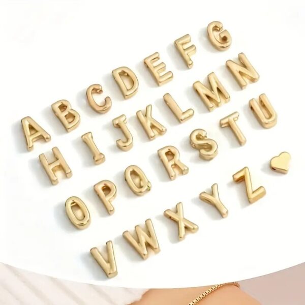 Bracelet Heart-shaped English Letters - Image 7