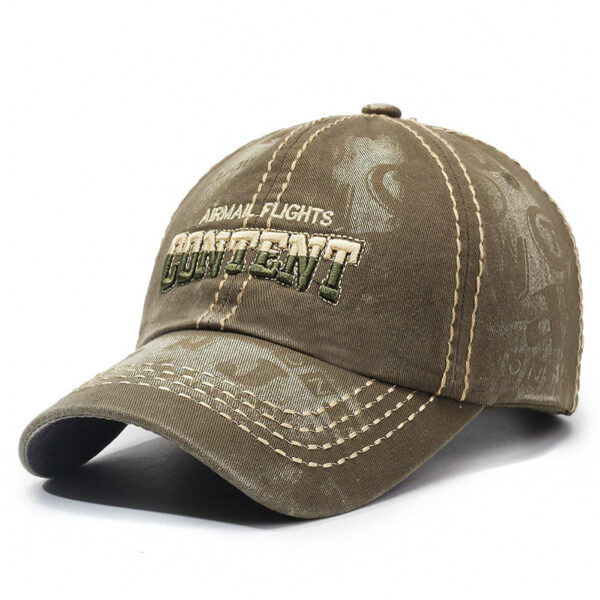 Retro Washed Baseball Cap For Men And Women Couple - Image 5