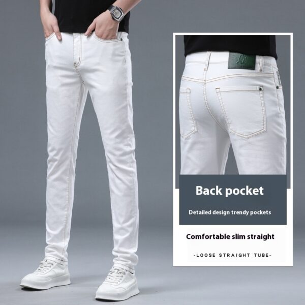 Xintang SpringSummer New Nostalgic Washed Jeans For Men - Image 8