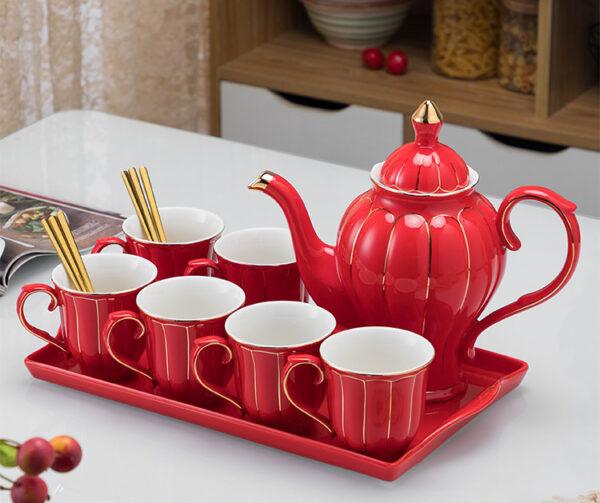 Wedding Drinking Glass Set Living Room Festive - Image 3