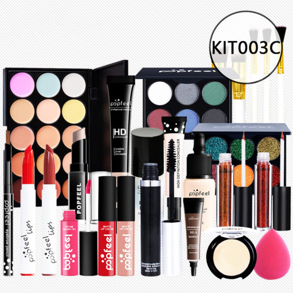 Makeup Cosmetics Set Beginner Combination Concealer Eyeliner Eyebrow Pencil - Image 6