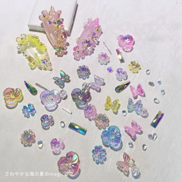 Flower Butterfly Nail - Image 10