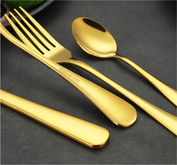 High-end tableware 24 piece set - Image 3