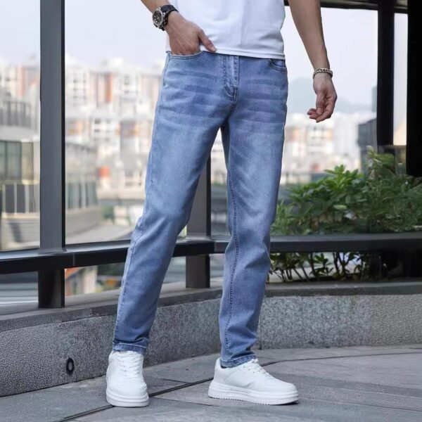 Men's Stretch Slim Jeans - Image 4