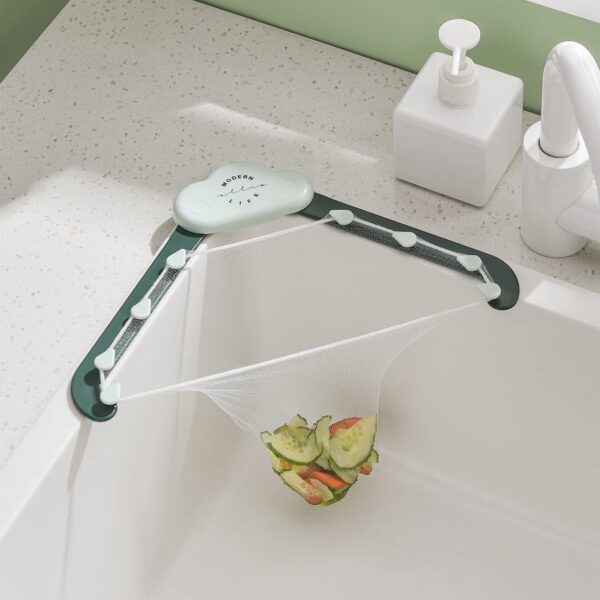 Triangular Cloud Sink Drain Rack Kitchen Garbage Filter Screen Dish Washing Sink Leftovers Rice Anti-blocking Kitchen Gadgets - Image 9
