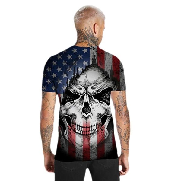 3D Printing Men's Breathable Crew Neck Short Sleeves - Image 6