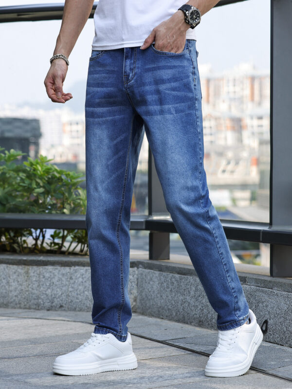 Men's Stretch Slim Jeans - Image 5