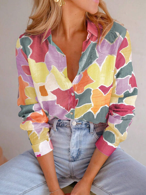 Women's Fashion Casual All-match Short-sleeved Shirt - Image 5