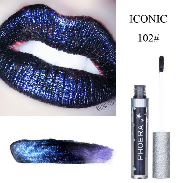 Moisturizing Candy Color Lip Gloss Waterproof Glitter Liquid Lipstick Long Lasting Makeup Lipstick - Image 9