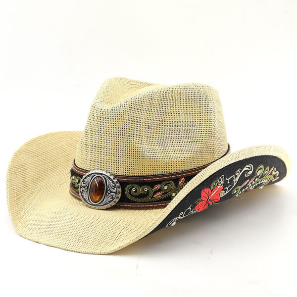 Cowboy Hat Tibet Tourism Photo Beach Sun-proof - Image 2
