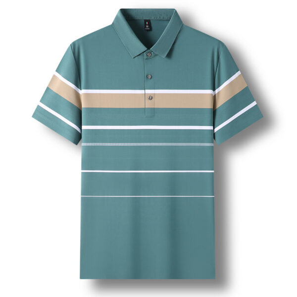 Summer Men's Short-sleeved Lapel Seamless - Image 10