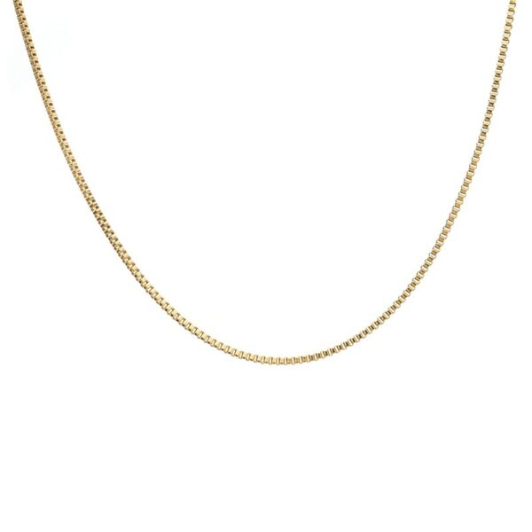 Gold-plated Non-fading Titanium Steel Personality Ins Style Box Chain - Image 4