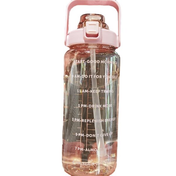 Large Plastic Cup Portable Water Bottle - Image 2