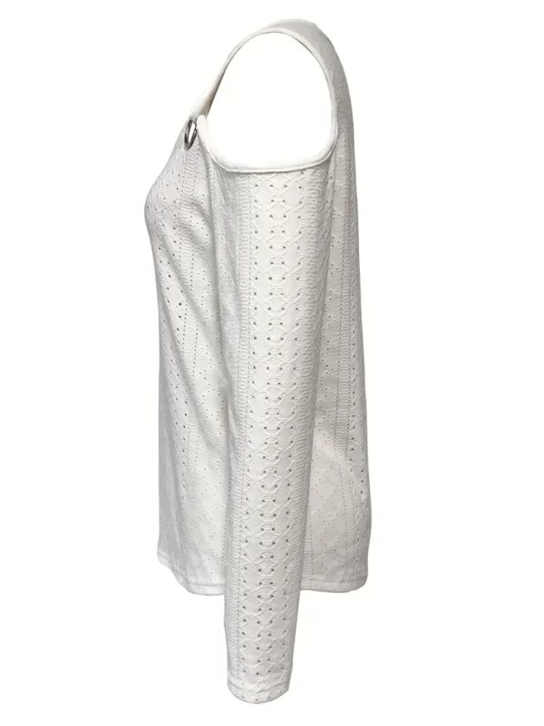 Ladies' Off-the-shoulder Long-sleeved Top - Image 4