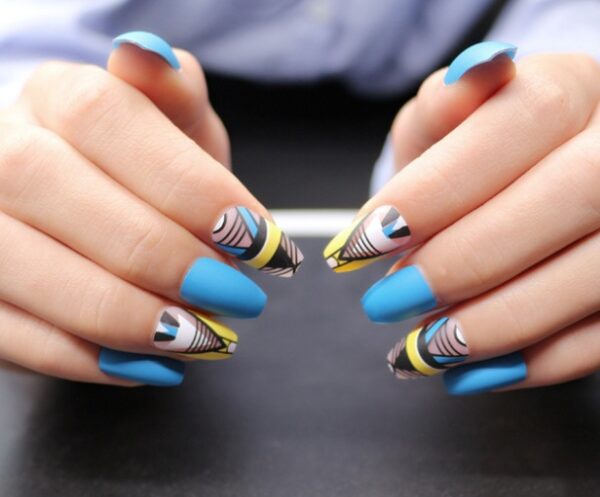 24 fake nails matte nail sheets - Image 2