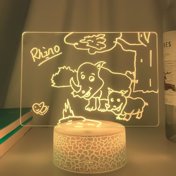 3D Light Handwritten Acrylic Message Board - Image 5