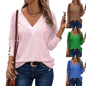Casual Long Cufflinks Hollow Out Lace Hollow Out Shirt