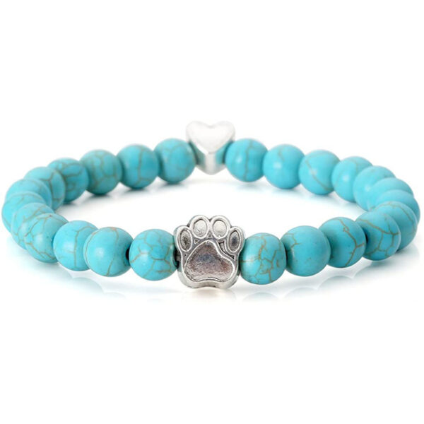 Cute Pet Paw Print Bracelet Love Alloy - Image 7