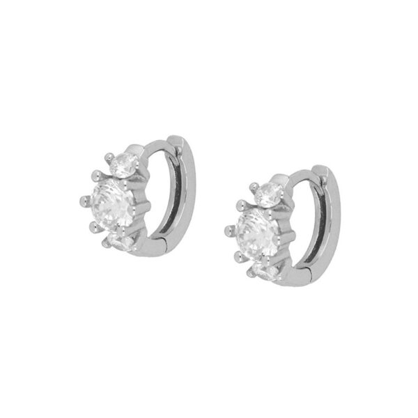 European And American Zircon Ear Clip Eardrops Hours Ear Ring - Image 7