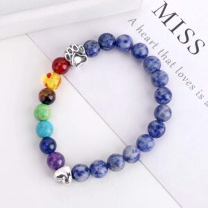 Cute Pet Paw Print Bracelet Love Alloy